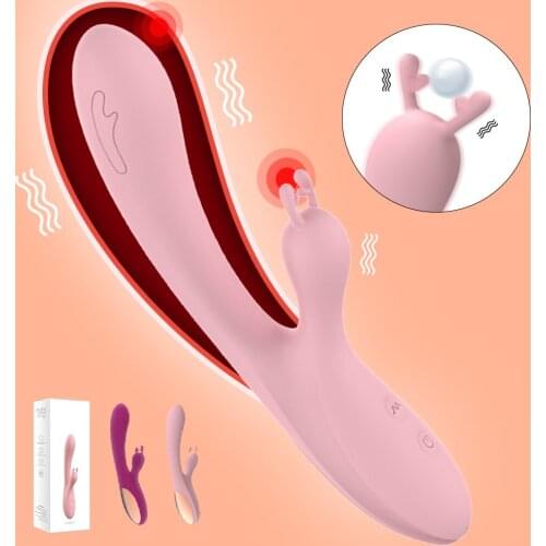 10 Speeds Rabbit Vibrator G Spot Sex Vibrators for Women Dildo Vagina Clitoris Stimulator Orgasm Double Vibrating Erotics Toys
