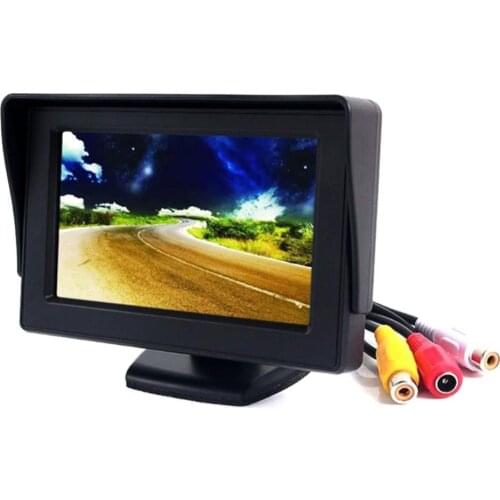 35% Hot Sales!!! 4.3inch TFT LCD Digital Display Auto Car Rear View Backups Reverse Camera Monitor