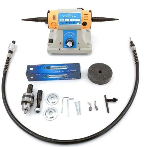 220V 350W Polishing machine for DIY Woodworking jadeJewelry Dental Bench Lathe Machine Motor Grinding machine