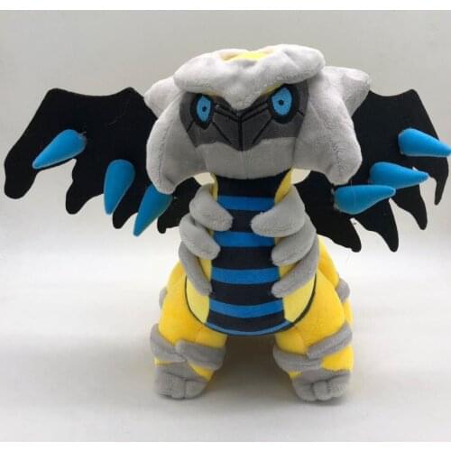 30cm Giratina Game Anime Stuffed Doll Plush Toys Kawayi Pikachu Pokemon Abnormal Color Dinosaur For Children Kid Quality Gift
