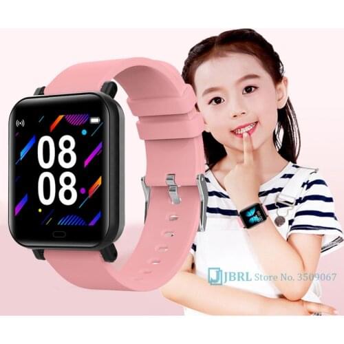 New Silicone Smart Watch Children Kids Smartwatch Waterproof Fitness Tracker For Android iOS Clock Girls Boys Child Smart-Watch