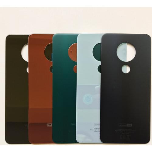 For Nokia 6.2 7.2 New Glass Battery Cover Rear Housing Back Case With Logo 6.2 / 7.2 Replacement Part