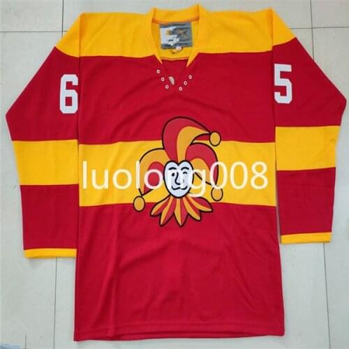 Jokerit Helsinki 65 Erik Karlsson Teuvo Teravainen Hockey Jersey Embroidery Stitched Customize any number and name Jerseys