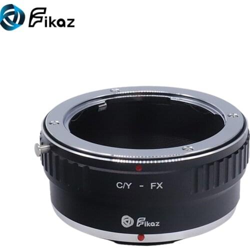 Fikaz C/Y-FX Lens Mount Adapter Ring For Contax Yashica C/Y Lens to Fujifilm FX X-Pro1 X-E1 X-M1 X-A1 X-E2 X-T1 mount Camera