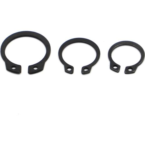 M6 M7 M8 M9 M10 M11 M12 M13-M50 GB894 Circlips For Shaft 65 Manganese Steel Shaft Retaining Ring Bearing Retainer Circlip