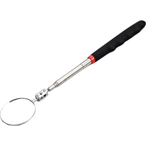 G99F 4Pcs Magnetic Pick-Up Tool Telescoping 8 lb/1 lb Pick Up Sticks and 360 Swivel Inspection Mirror with LED Light