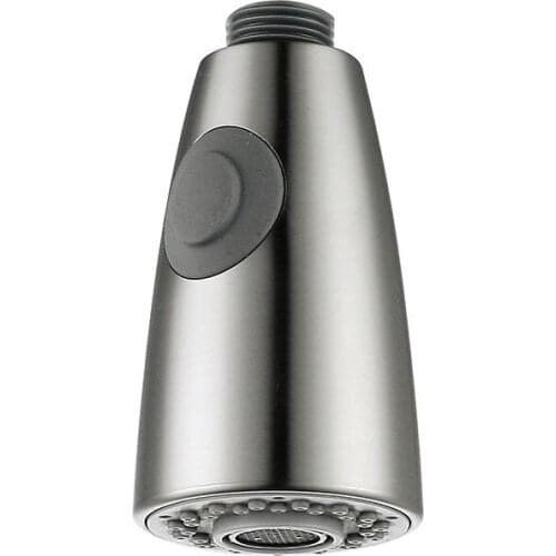 Brushed Nickel Kitchen Bathroom Spray Sprayer Handheld Shower Faucet Pull Out Replacement Shower Head Kitchen Mutifuction Shower