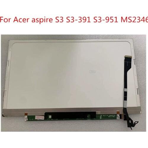 13.3" LCD Screen matrix for ACER aspire S3-391 S3-951 MS2346 1366X768 HD B133XTF01.1 B133XW03 V3 B133XTF01