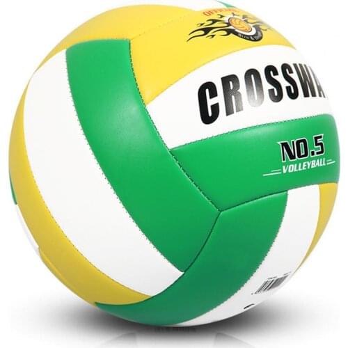 Crossway Game Volleyball Inflatable Indeformable Elastic No.5 Children Adult Professional Competition Volleyball for Students
