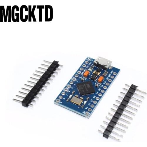 New Pro Micro ATmega32U4 5V/16MHz Module with 2 row pin header For Leonardo best quality