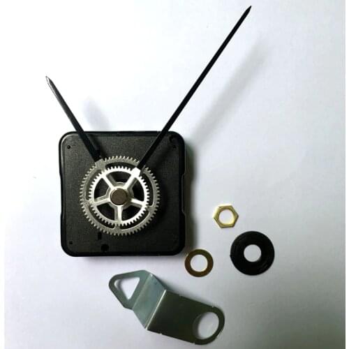 New style 10* shaft 12mm hands Quartz Clock Movement Kit Spindle Mechanism Mute scanning DIY clock parts accessories JX075
