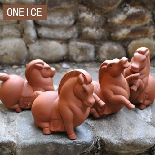 Gifts Yixing tea pet Tea Play Fun tray ornaments Accessories Han Tangma Chinese Zisha