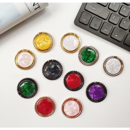 Luxury Magic Flash Mobile Phone Ring Holder Universal Telephone Finger Ring Holder Stand Accessories For Mobile Phone Iphone