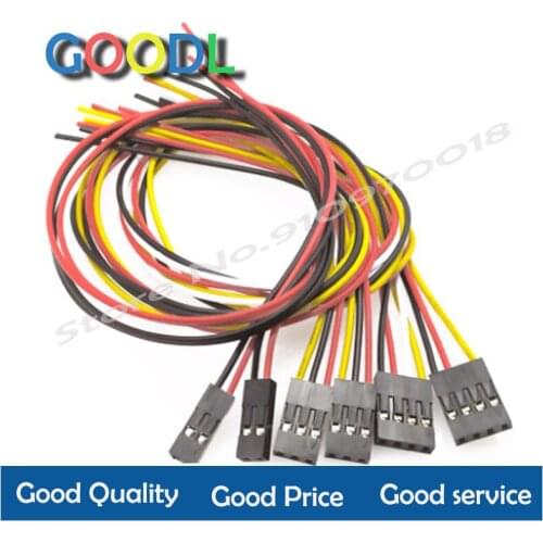 10PCS 20CM Single head Dupont Line Dupont connector plug with cable jumper wire 2.54MM PITCH 2/3/4/5/6/7/8/9/10 PIN 2P/3P/4P/5P