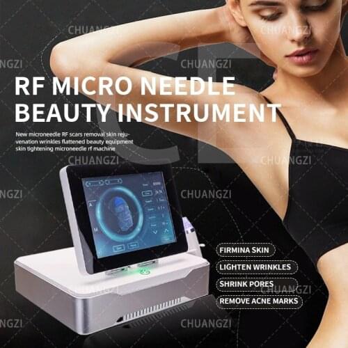2021 rf fractional laser portable microneedling/microneedle therapy system/fractional rf microneedle face treatment