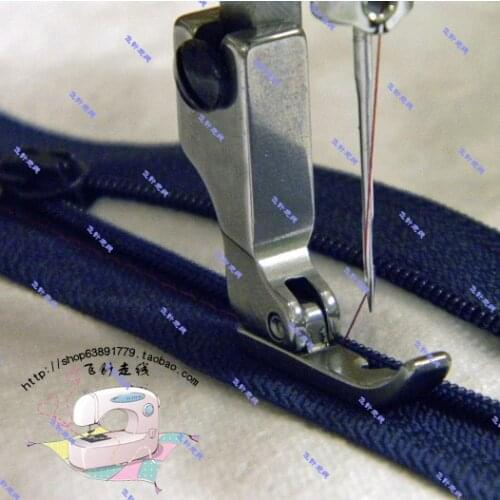 5pcs Flat car sewing machine unilateral right presser foot P36N large zipper presser foot for SINGER brother JANOME