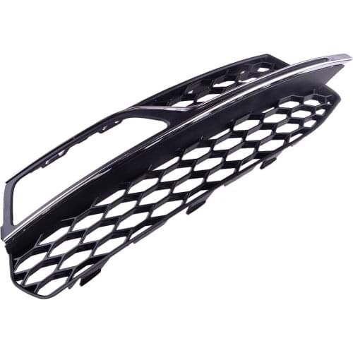 8V3807682 8V3807682G Front Right Bumper Lower Honeycomb Fog Light Lamp Grill Cover Fit for Audi A3 S3 S-Line 2013 2014 2015 2016