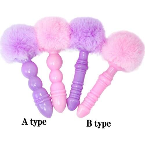 Anal Dilator Stimulator Soft Butt Plug Tail Ball Adult Toy Anal Toys For Woman Couples BDSM Anal Plug Tail Sex Shop Erotic Toys