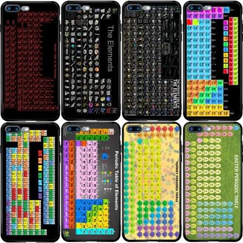 Phone Case for Xiaomi Redmi Note 9A 8 8T 7 6 7A 6A 5A 5 A1 A2 A3 Pro Max Plus Lite Periodic Table of Elements