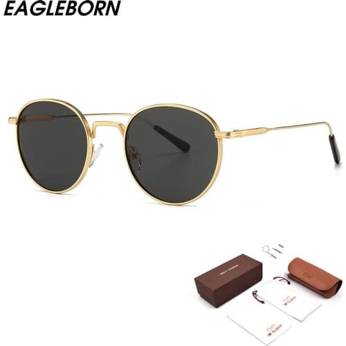 EAGLEBORN Women's Sunglasses Round