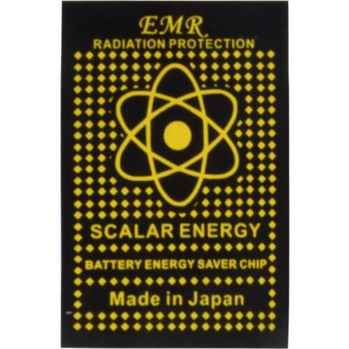 EMR Cell Phone Sticker Anti Radiation Shield For Laptop Mobile Phone With Energy Chip Healthcare Gift
