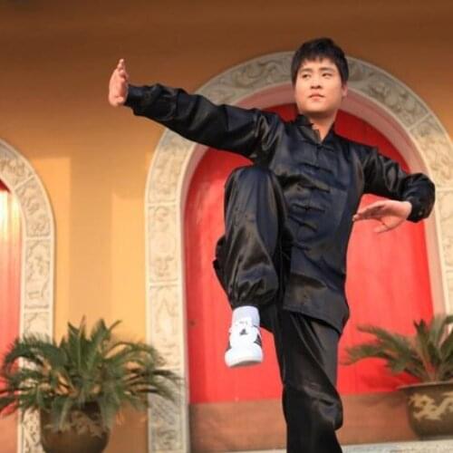 Chinese Kung Fu Suit Tai Chi Clothing Uniform Martial Art Uniforms Top+pants set White Black 6 Color Chinese Traditional clothes