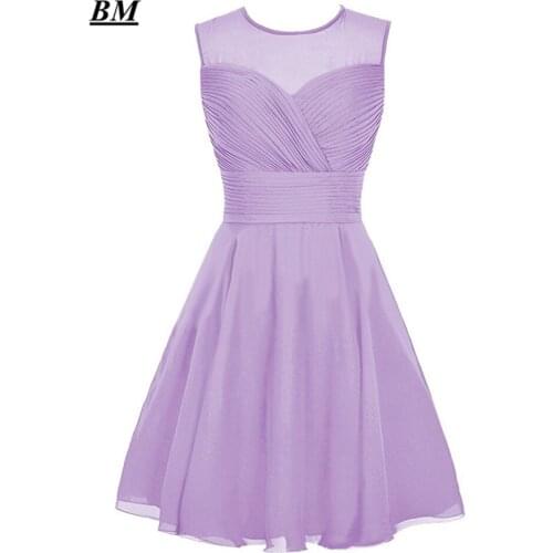 New Cheap Chiffon Short Prom Dresses 2020 Sweetheart Graduation Cocktail Formal Party Gown Vestidos Robe De Soiree BM272