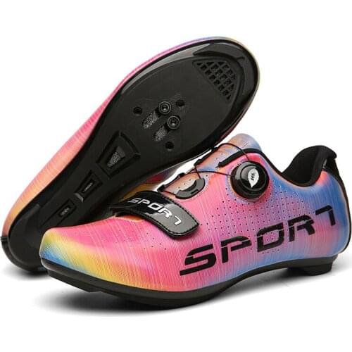 New Road Cycling Shoes Cycling Shoes Sapatilha Ciclismo Sneakers Men Women Self-locking Road Bike Professional Sports Shoes
