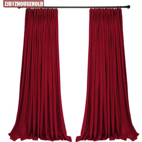 Custom Red Import and Export High-quality Velvet Dutch Velvet Italian Velvet China Red Velvet Cloth Wine Red Rose Red Curtain