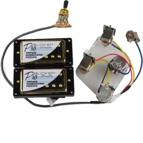 Pickups Alnico V Humbucker Pickups ProBucker Push/Pull Electric Guitar Pickups For Gibson Epiphone