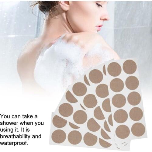 50pcs / Bag Titanium Discs Patch Magnetic Therapy Pain Relieving Plasters titan tape massage muscle relax magnet treatment