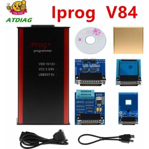 Newest V84 iPROG+ Prog Programmer iProg Supports IMMO/Mileage Correction/Airbag Reset Replace Carprog/Digiprog/Tango Till 2019