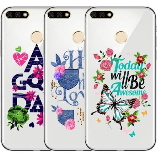 Anti - Fall Mobile Phone Shell ForHuawei Honor Play 7C All-inclusive Transparent Protective Case Ultra-thin Tidal