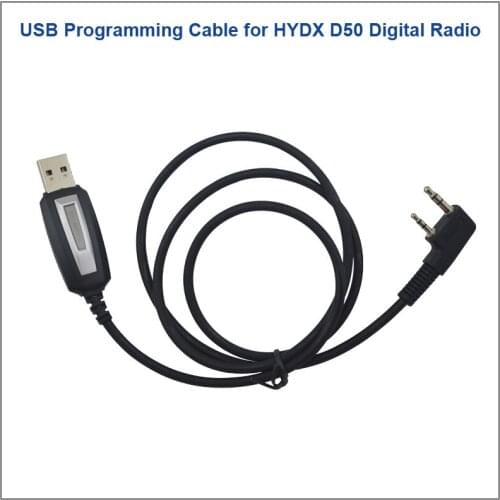 USB Programming Cable for HYDX-D50 HYDX D50 DMR Digital Portable Two-way Radio