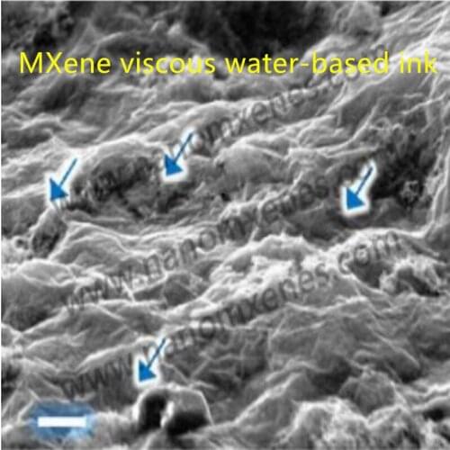 MXene viscous water-based ink / Ti3C2 composite Si / V2C composite Si / Ti2C composite Si / anode ink