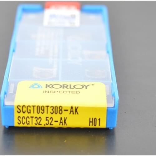 High Quality Finish for Aluminum SCGT09T308-AK H01 10pcs