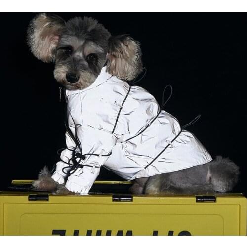 Dog clothes White duck down jacket pet dog accessories dog clothes for small dogs dog coat french bulldog cat clothes winter