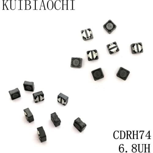 10pcs/LOT SMD Power Inductor CDRH74 6.8UH 6R8 7*7*4mm shielded winding inductor