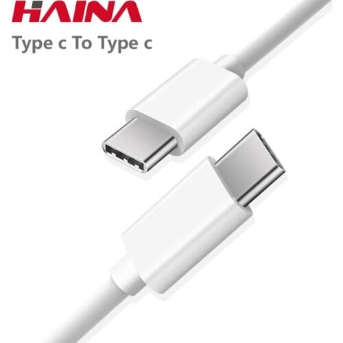 5A PD USB C to USB Type C Cable for Macbook Dell XPS Xiaomi Huawei Quick Fast Charge 4.0 Type-C PD Charger Cable E-Marker