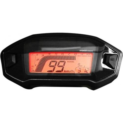 85% Hot Sales!!! Motorcycle Speedometer Digital Tachometer Fuel Meter Dial Odometer Accessories