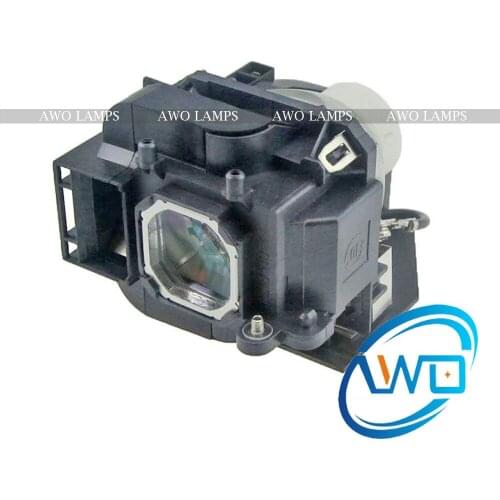 AWO High Quality NP23LP / 100013284 Replacement Projector Lamp with Housing for NEC NP-P401W / NP-P451W / NP-P451X / NP-P501X
