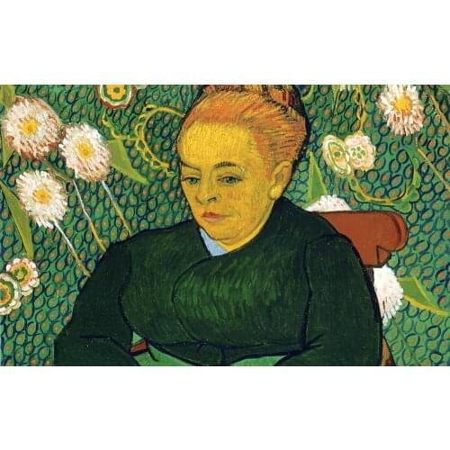 Bigger is Better 400x300MM Magnets JM10025 Painting_of_Vincent_Van_Gogh_-_Madame