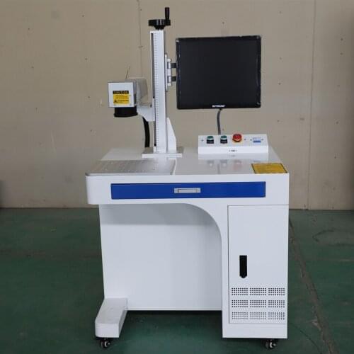 20W/30W/50W Fiber Raycus Source Laser Marking Machine 10,0000 Hours EZCAD Motherboard Ring Metal Jewelry CNC Engraver