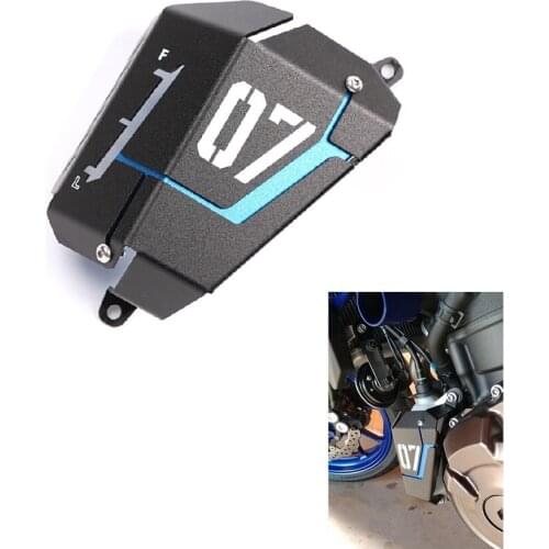 Motorcycle accessories For Yamaha MT07 FZ07 MT-07 FZ-07 MT 07 FZ 07 2014 2015 2016 2017 Coolant Recovery Tank Shielding Cover