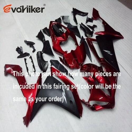 Motorcycle fairings for YZFR1 2007 2008 YZF R1 07 08 ABS plastic motor panels kit Injection mold Unpainted fairing H3