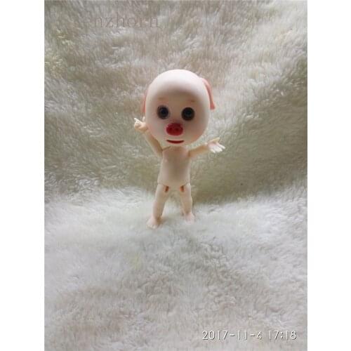 Original BJD doll pig series toys high quality sales free eyes