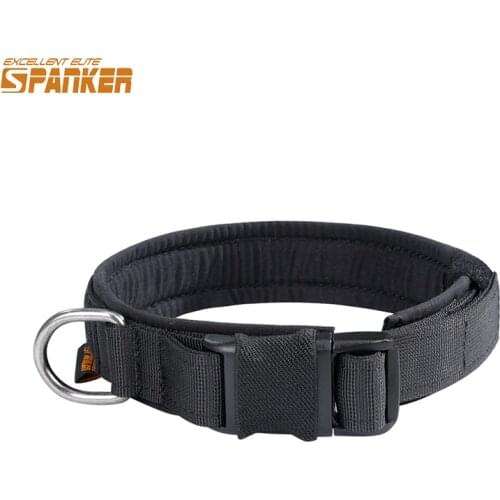 EXCELLENT ELITE SPANKER Hunting tactical hunting accessories Nylon Training gear Dogs Collar Dog Tactical Buckle Dog Collar