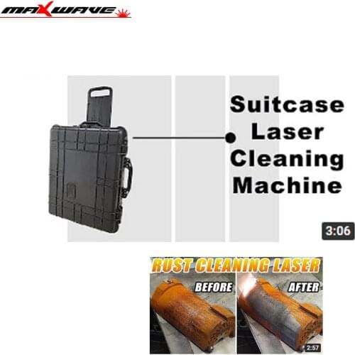 Portable laser cleaning machine 1000w rust removal 50w 100w mould cleaner