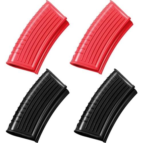Silicone Pot Handle Cover Heat Insulation Cover Heat-Resistant Pot Handle Non-Slip Anti-Scald Handle Cover, 4PCS