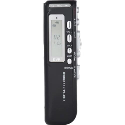 Sk-010 8Gb Digital Audio Voice Phone Recorder Dictaphone Mp3 Music Player Voice Activate Var A-B Repeating Loop